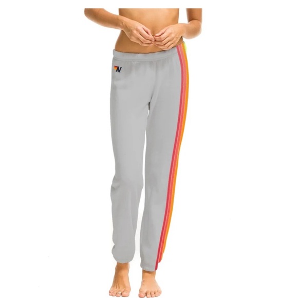 Aviator Nation Pants - Aviator Nation 4 Stripe Woman’s Sweatpants
